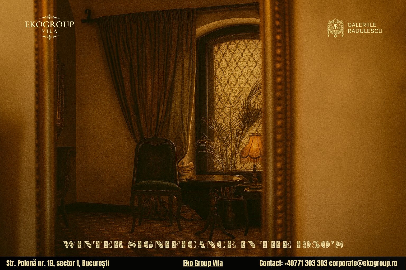 Ce este Crăciunul în viziunea anilor ’30: O călătorie culturală cu Eko Group Vila